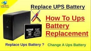 How to Change a UPS Battery | UPS Battery Replacement | HOW TO REPLACE UPS BATTERY ?