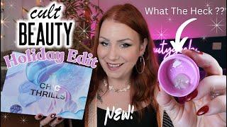 WHAT IS THIS ?! UNBOXING THE *NEW* CULT BEAUTY HOLIDAY CHIC THRILLS EDIT