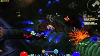 Torchlight 2 embermage lv100 ng5 thunderbolt build gameplay