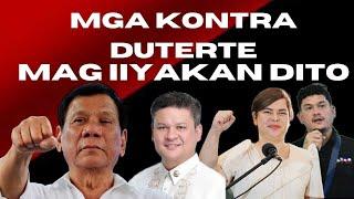 NAKU MGA ANTI DUTERTE MANGINGINIG NA DITO SA BALITANG ITO/ LACSON SUMASAKAY SA MGA DUTERTE