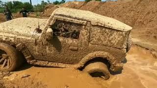 Mercedes G-wagon️ vs Mahindra Thar ️2024 | Extreme mud offroading / इसको बोलते है ️EXTREME 