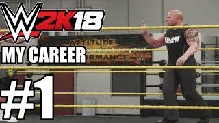 WWE 2K18 My Career Gameplay Walkthrough Part 1