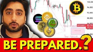 BE PREPARED, URGENT CRYPTO UPDATE  Altcoins Bull Market?  Bitcoin Next Move