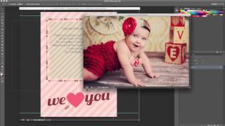 Photoshop Tutorial - How to create a clipping mask in Photoshop