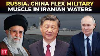 Putin, Xi & Khamenei unite against Trump? China, Russia & Iran hold naval drills near Chabahar port