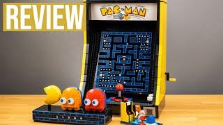 LEGO Icons PAC-MAN Spielautomat REVIEW | Set 10323