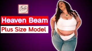 Heaven Beam ...| American Beautiful Plus Size Model | Curvy Fashion Model | Biography  & Facts