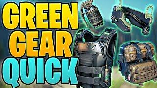 Ultimate Green Gear Guide | Armor, Backpack, Grenades | The Cycle Frontier