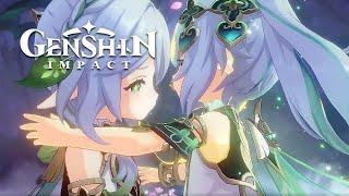 Nahida Meets Rukkhadevata Cutscene | Archon's Last Memory, Backstory & Parting | Genshin Impact 3.2