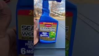 Kill WEEDS not the LAWN // Best weed killer for Lawns // easy liquid Pre Emergent application