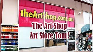 Art Store Tour: The Art Shop! A Detailed Walk Through of All of The Art Supplies. It's A BIG Shop!