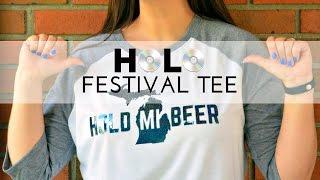 How to Make a HOLO Festival Shirt