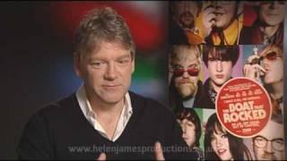 SIR KENNETH  BRANAGH INTERVIEW ABOUT 'THE BOAT THAT ROCKED'