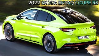 All NEW 2022 Skoda ENYAQ COUPE RS iV - Fast Electric SUV!