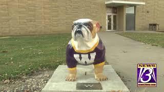 Local celebrity dogs Colonel Rock III and Ray revive WIU's live mascot program