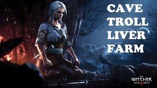 The Witcher 3: Wild Hunt Cave Troll Liver Farm