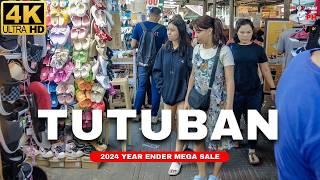 [4K] 2024 Year Ender MEGA SALE at TUTUBAN MALL Divisoria, Manila