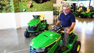 John Deere S100 Ride-on Mower - Walkaround Video