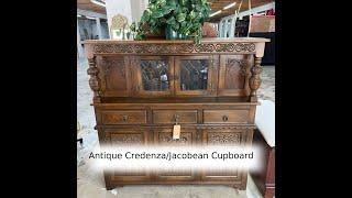 Antique Credenza/Jacobean Cupboard