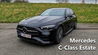 2022 Mercedes C-Class Estate Visual Review - C200 AMG Line 201 HP / 204 PS