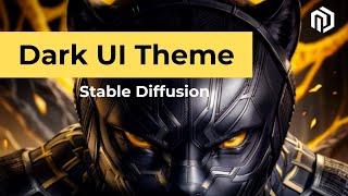 How to Apply Dark UI Theme Mode in Stable Diffusion