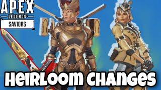 Apex Legends New Heirloom Changes!