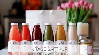 5 Tage Saftkur mit Detox Delight