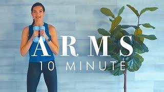 10 Minute Standing Arm Workout for Beginners & Seniors to the Beat 