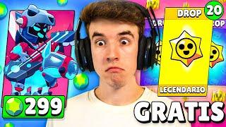 COMPRO a DRACO CABALLERO Y ABRO 20 DROPS con LEGENDARIO *GRATIS* en BRAWL STARS