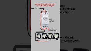 Programmable Timer Switch. #shorts || #electrical || Excel Electric ||