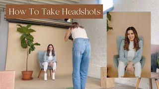 How To Pose For Headshots | Tips For Brand Photography (come to a photoshoot with me!)