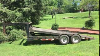 Gooseneck Tilt Trailer - 18'