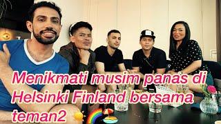 Menikmati Musim panas di Helsinki Finland bersama teman2