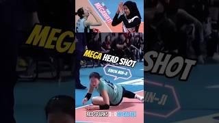 Headshot  hard spike mega  #bolavoli  #volleyball #spikevolly