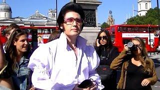 ELVIS INVADES LONDON (PART 2) J.R. as ELVIS #elvispresley #reaction #elvisimpersonator #london