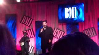 D.J. Rogers sings Clean Inside & I'll Make It at BMI Luncheon honoring Hezekiah Walker.mp4