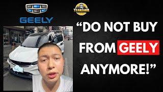 GEELY CAR ISSUE | FULL STORY