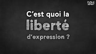 C'est quoi, la liberté d'expression ?