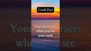 Your heart races when you see your crush #youtubeshorts #crush #facts