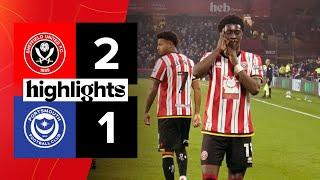 Sheffield United 2-1 Portsmouth | EFL Championship highlights