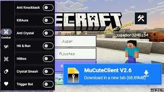 Best MCPE *Hack Client* 1.21.72 - (Better Than Toolbox! ) MuCuteClient V2.6