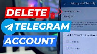 How to Delete or Deactivate Your Telegram Account