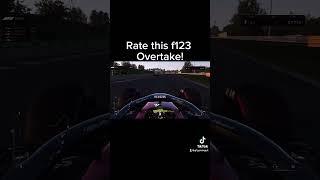 Rate this f123 overtake! #f1 #f123 #f123game