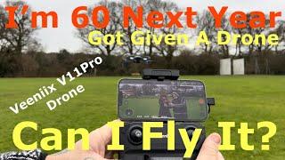 Veeniix V11Pro Drone Review First Time Flight Straight From The Box