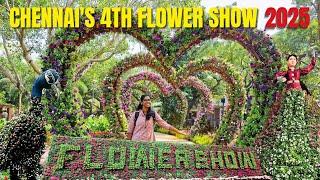 Chennai Flower Show 2025 | சென்னை மலர்க்காட்சி | Semmozhi பூங்கா #ukexplorebites #trending