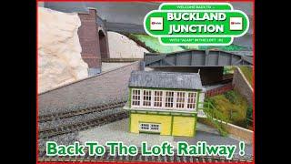 Buckland Junction 274. Alan Returns to the 00 gauge railway layout in the loft. plans for updates to