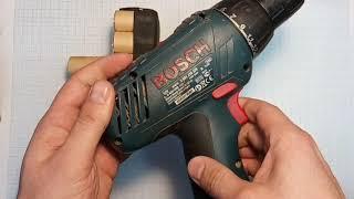 Переделка шуруповерта Bosh GSR 12-2 12V на литиевый аккумулятор  #переделканалитий (9)