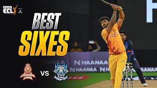 Raining Sixes FT. Akash Yadav | Best Sixes - Match 2 | ECLT10