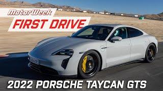 2022 Porsche Taycan GTS Sedan | MotorWeek First Drive