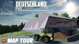 Deutschland FS22 | by EDOMOD | Farming Simulator 22 | NEW MAP! (PC ONLY)